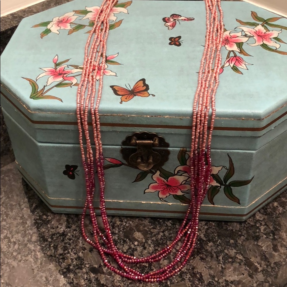 Ann Taylor - Crystal bead Necklace